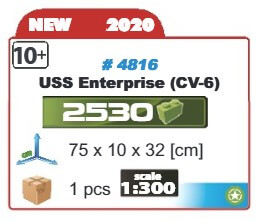 USS ENTERPRISE CV-6 EDITION LIMITEE